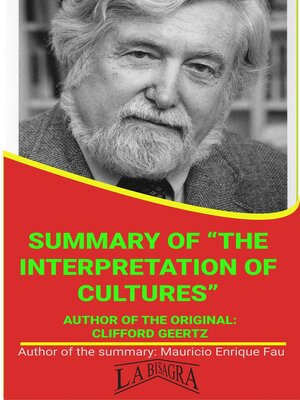 cover image of Summary of "The Interpretation of Cultures" by Clifford Geertz